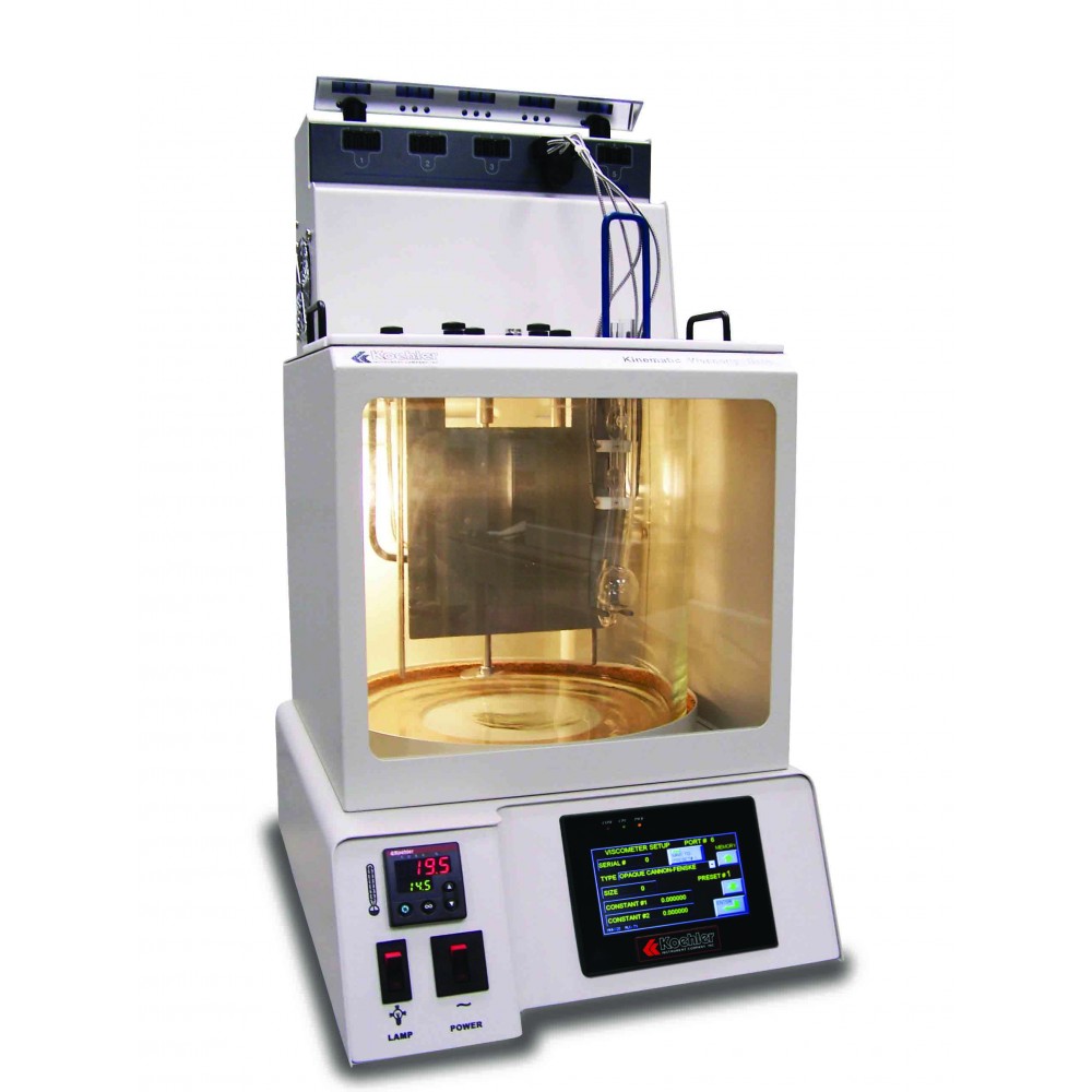 KV5000 Kinematic Viscosity Bath with Optical Flow Detection System